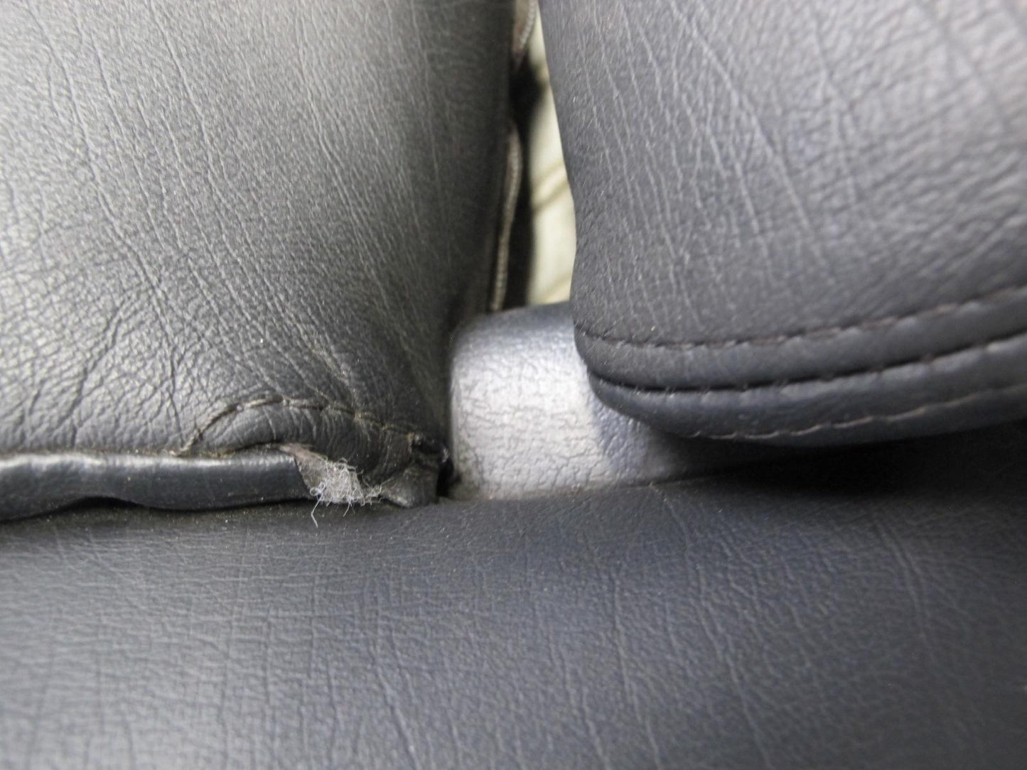 90-96 Nissan Z32 300ZX Front Right Seat Upper Backrest Leather Cushion Black OEM