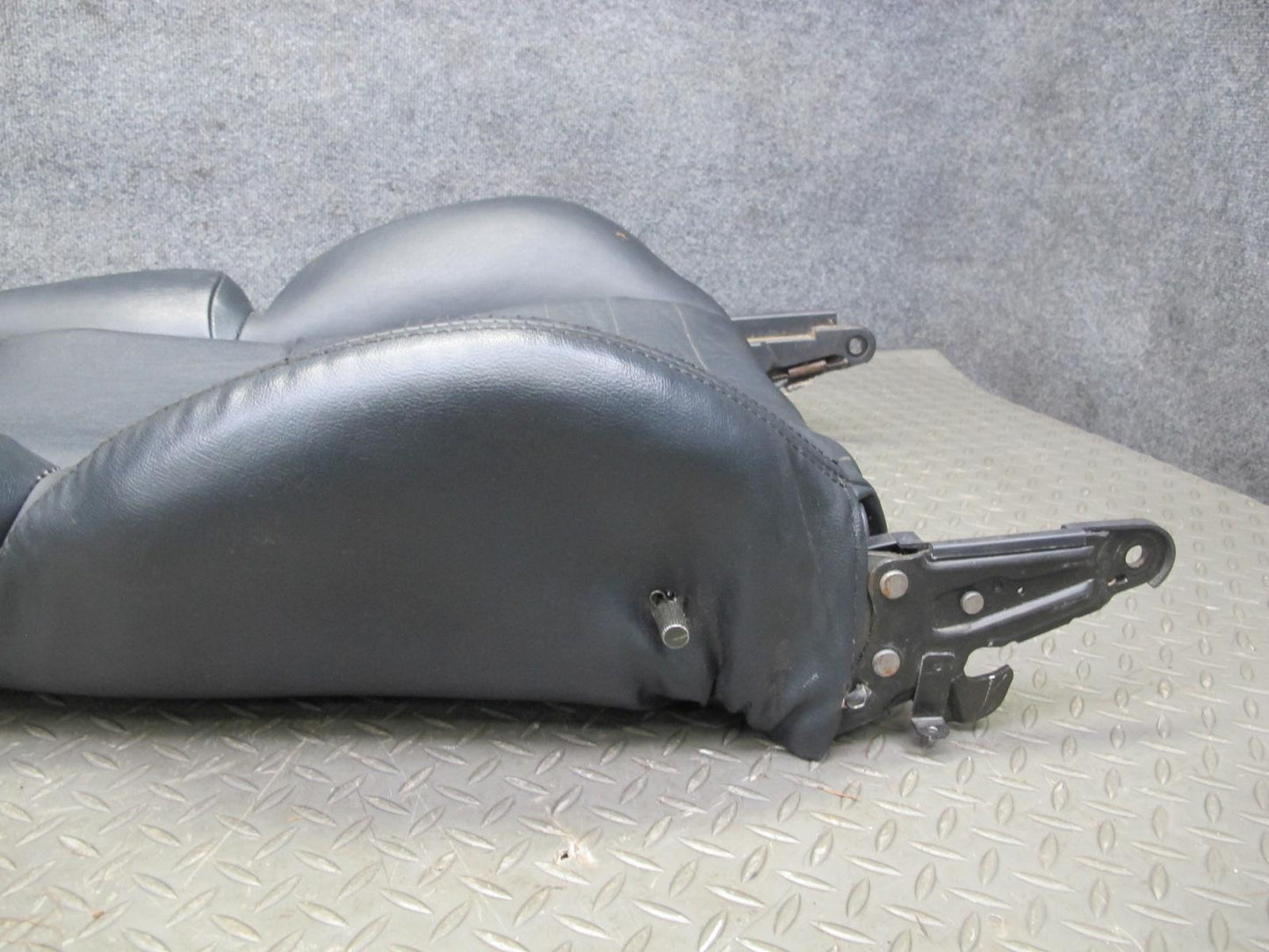 90-96 Nissan Z32 300ZX Front Right Seat Upper Backrest Leather Cushion Black OEM
