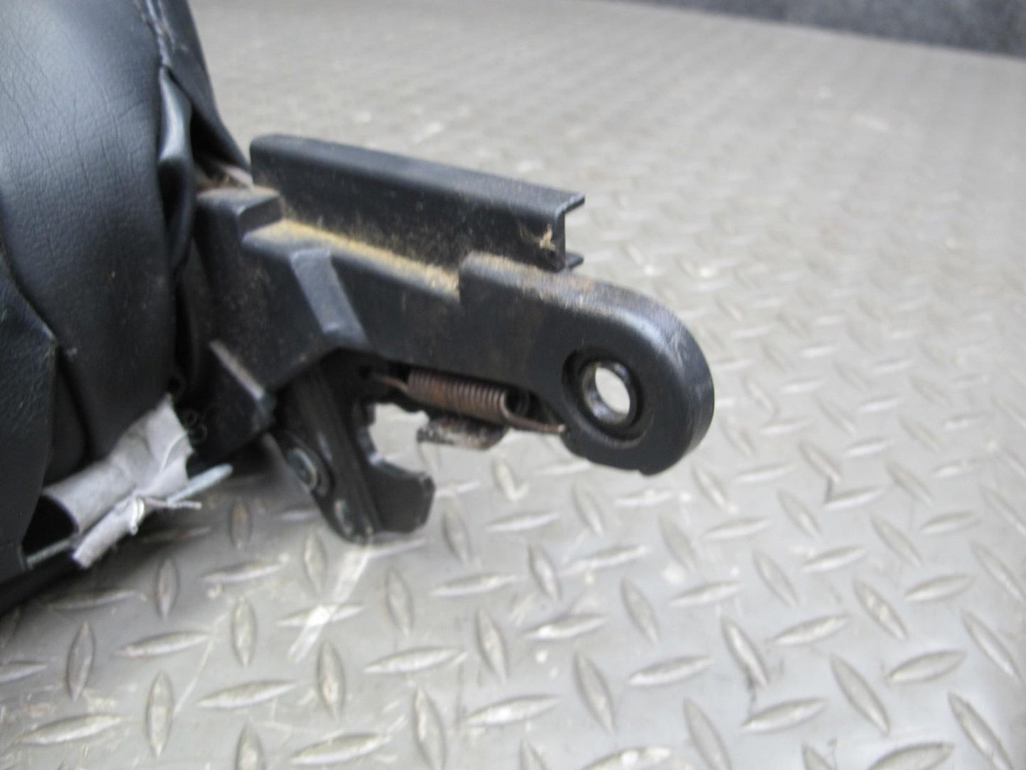 90-96 Nissan Z32 300ZX Front Right Seat Upper Backrest Leather Cushion Black OEM