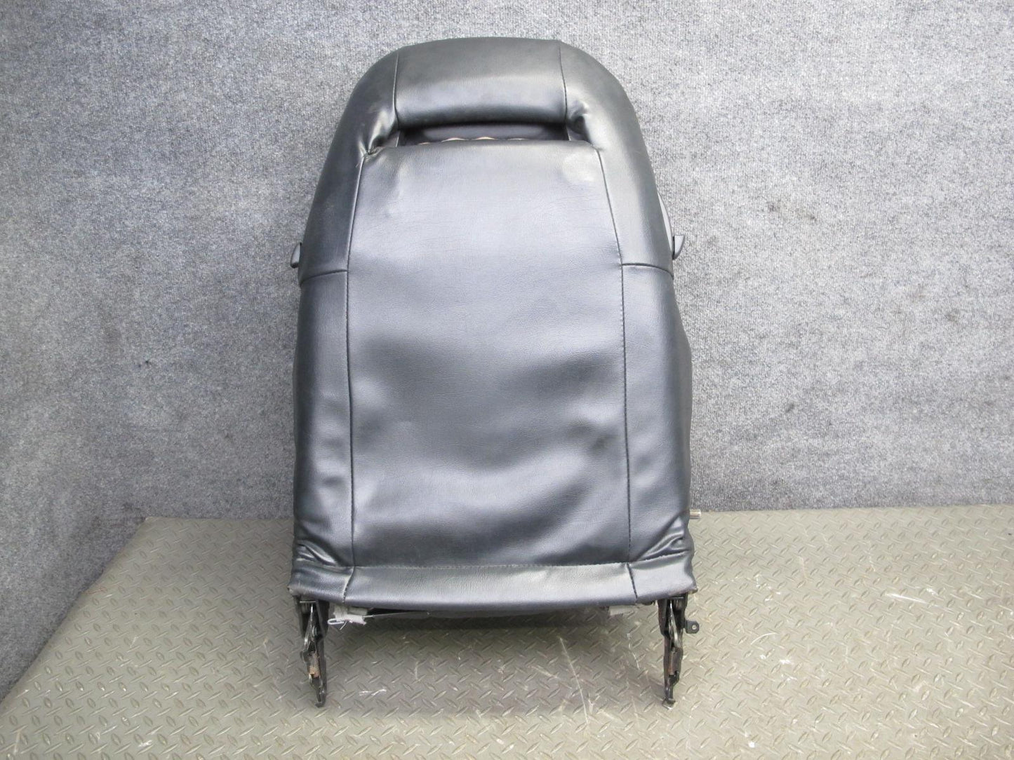 90-96 Nissan Z32 300ZX Front Right Seat Upper Backrest Leather Cushion Black OEM