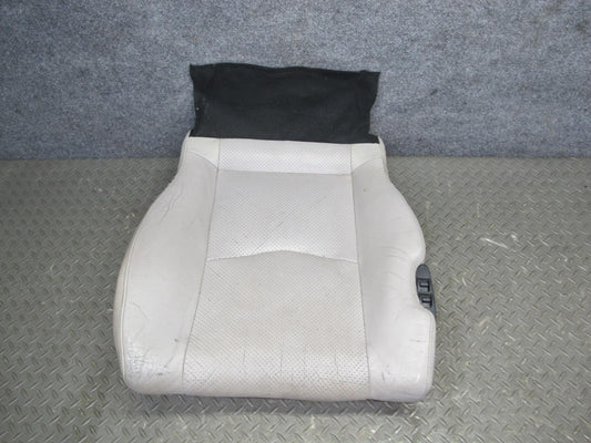 07-08 Nissan 350Z Conv Front Right Seat Lower Cushion Leather Gray w Module OEM