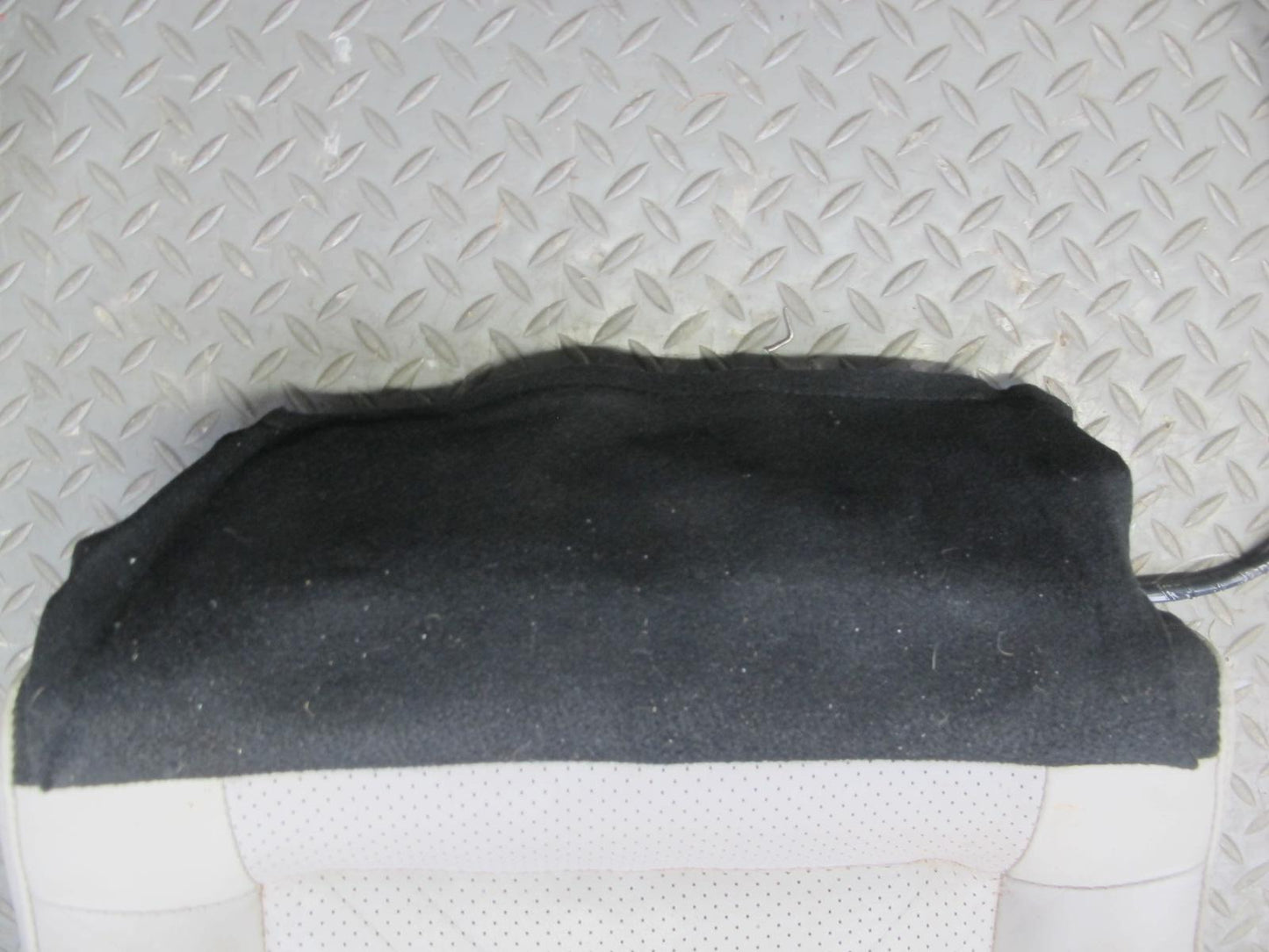 07-08 Nissan 350Z Conv Front Right Seat Lower Cushion Leather Gray w Module OEM