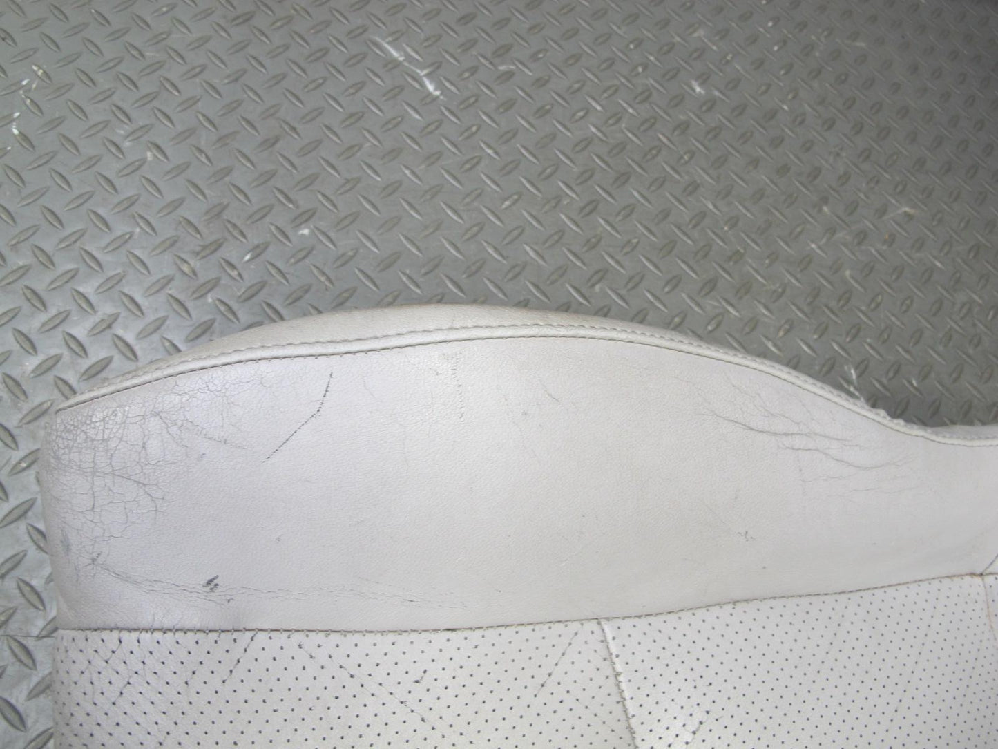 07-08 Nissan 350Z Conv Front Right Seat Lower Cushion Leather Gray w Module OEM