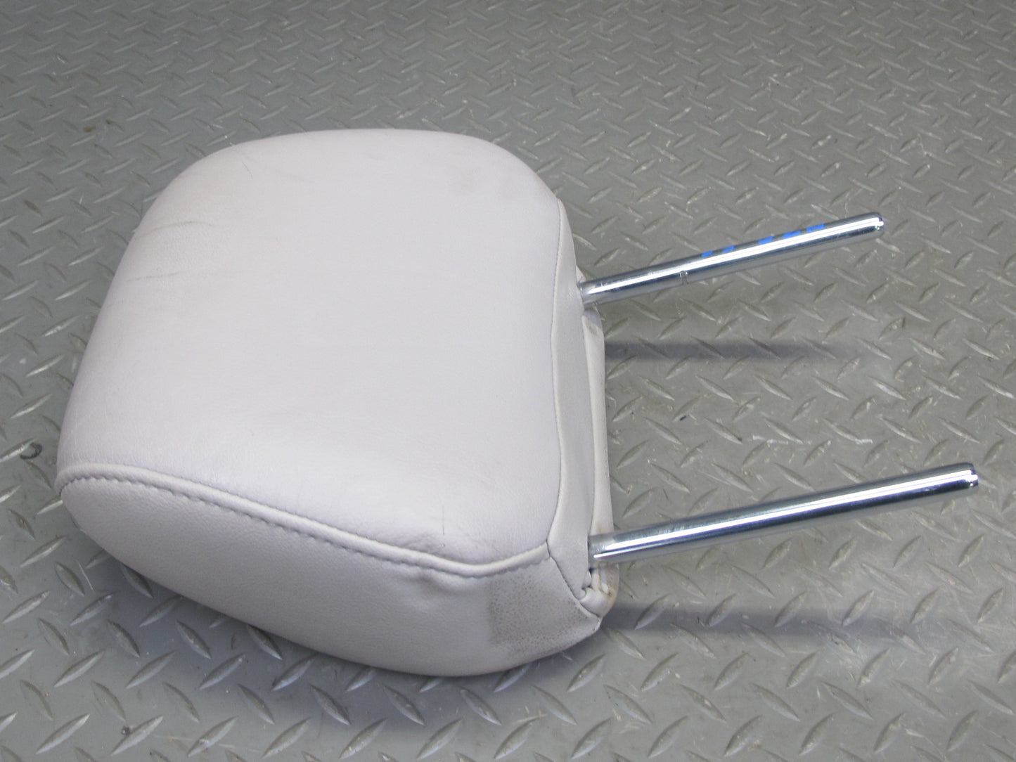 07-09 Nissan 350Z Z33 Conv Set of 2 Front Left & Right Leather Headrest Gray OEM