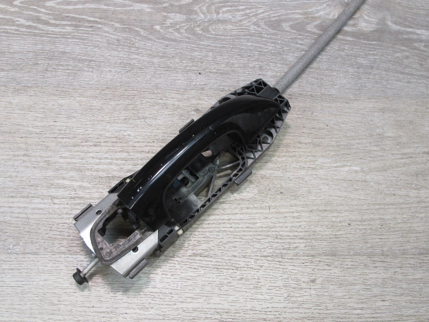 10-14 VW Golf MK6 R GTI Set of 2 Front Door Exterior Handle Deep Black OEM