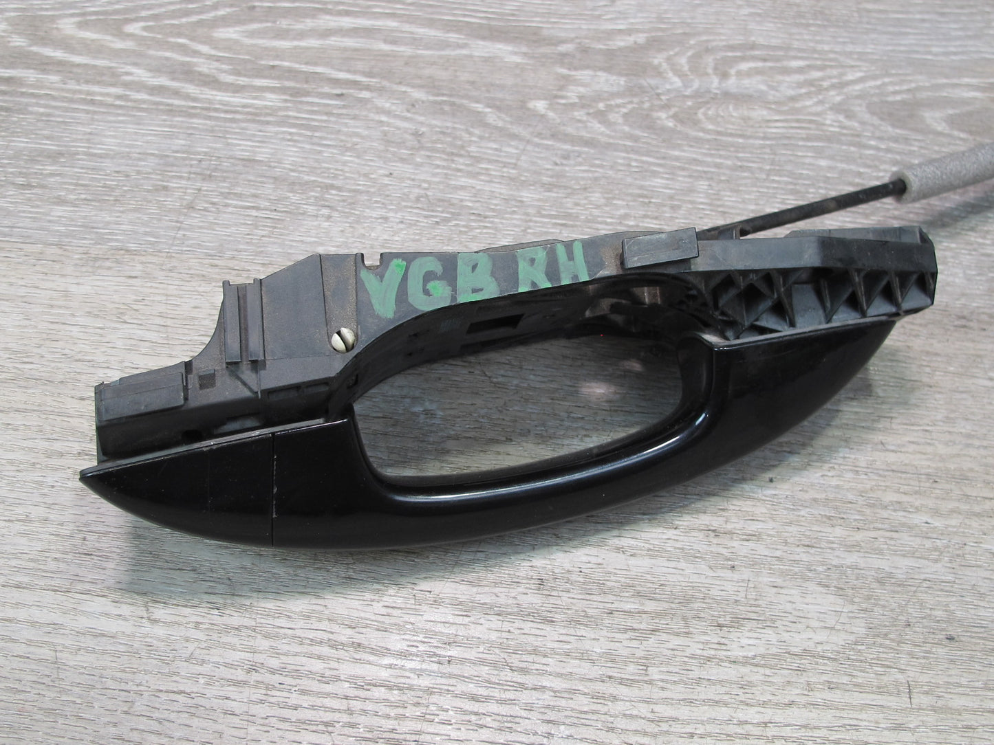10-14 VW Golf MK6 R GTI Set of 2 Front Door Exterior Handle Deep Black OEM