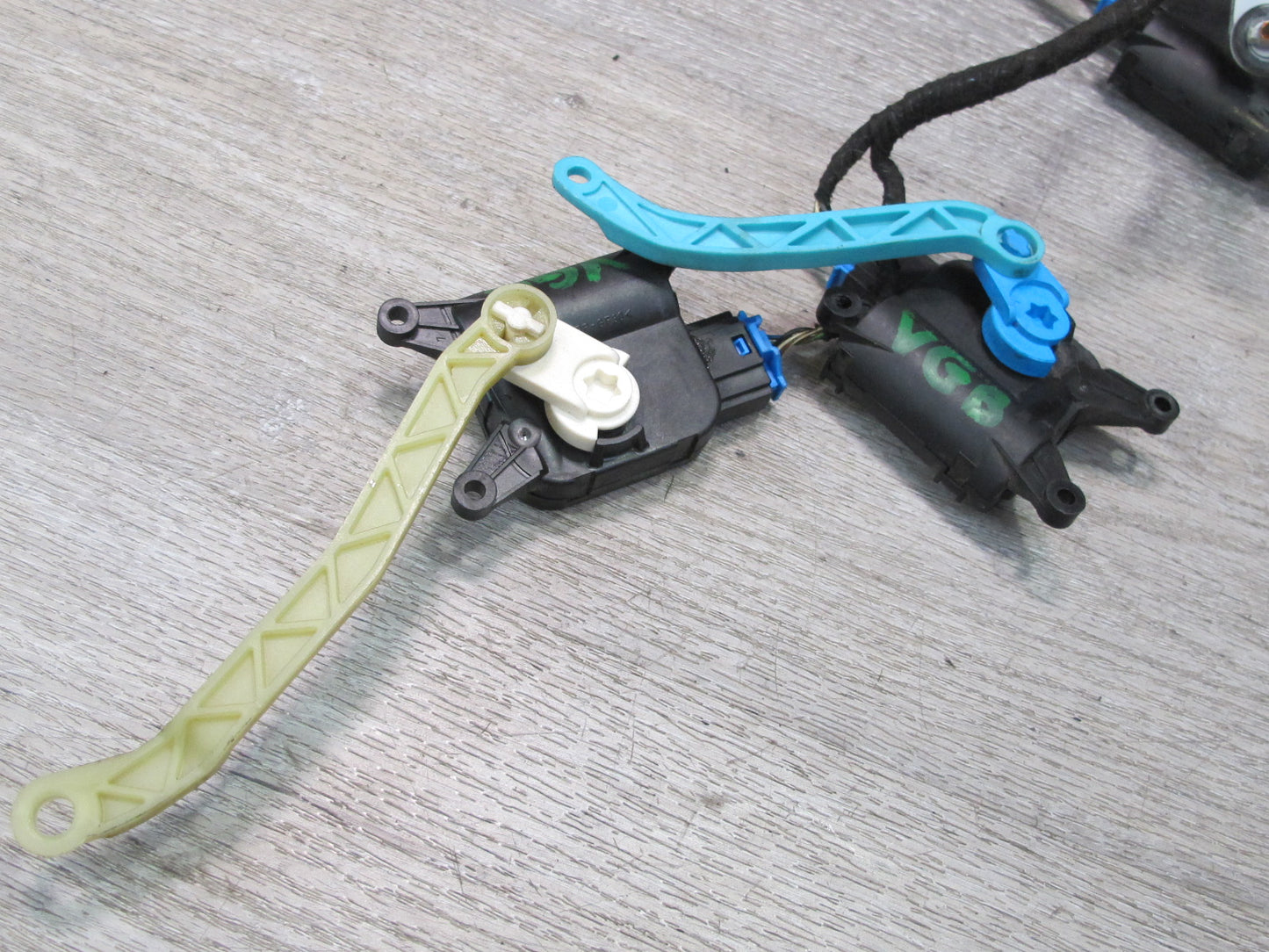 10-14 VW Golf MK6 R GTI A/C Heater Flap Door Actuator Motor Wiring Set OEM