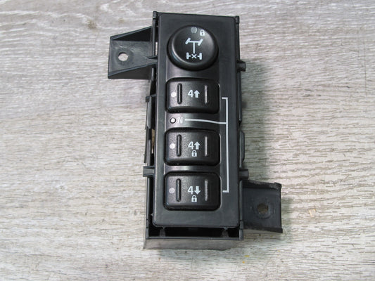 2003-2007 Hummer H2 Dash Transfer Case Select Control Switch W/bracket 15192439