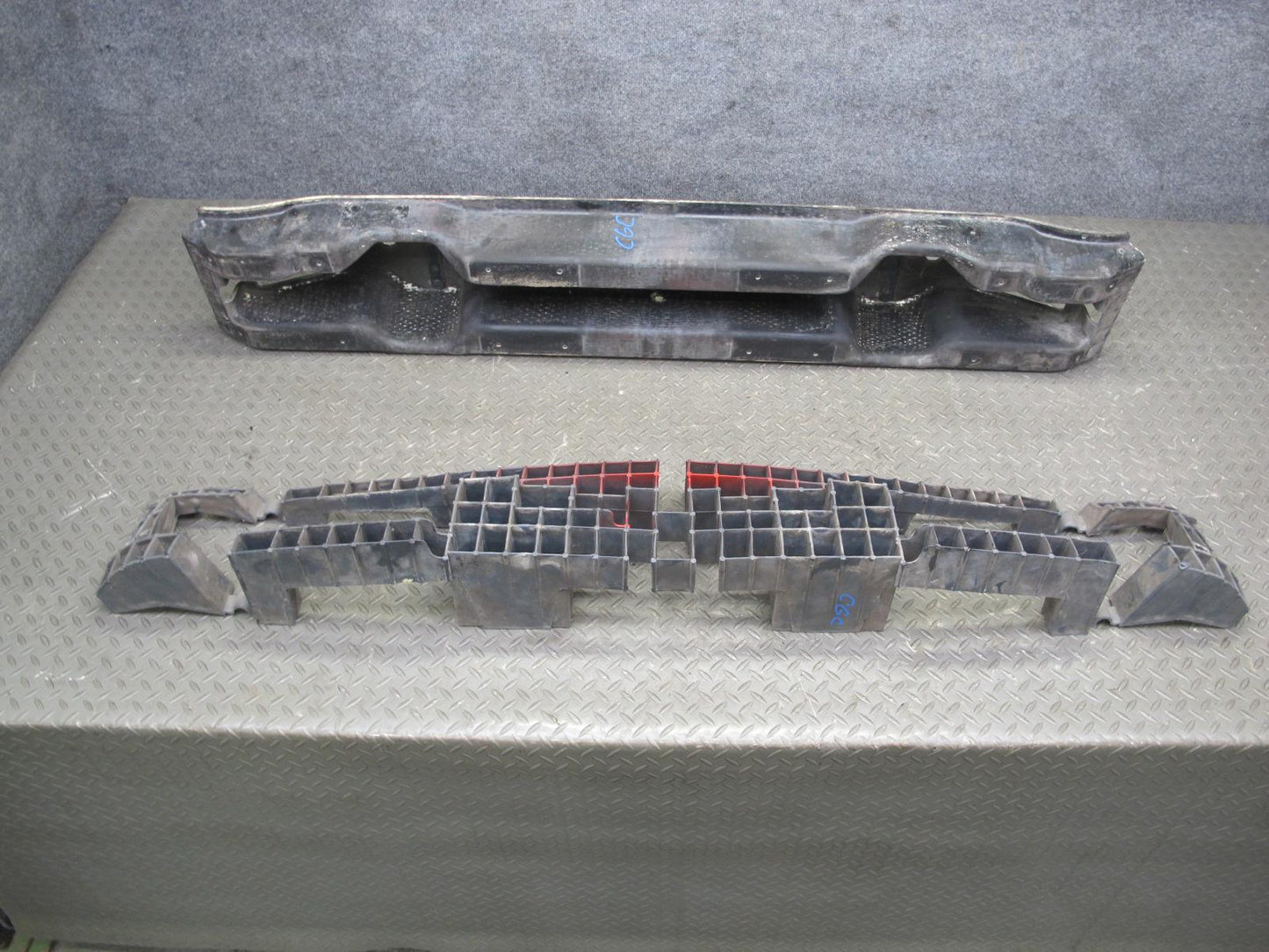 91-96 Chevrolet Corvette C4 Front Bumper Reinforcement Impact Bar Absorber OEM