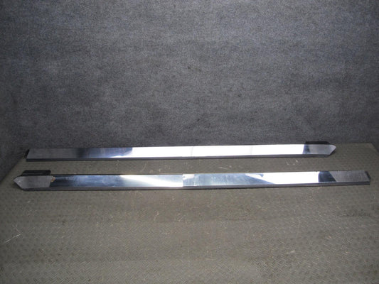 2003-2009 Hummer H2 Front Right & Left Side Roof Rack Rail Cover  Molding Set