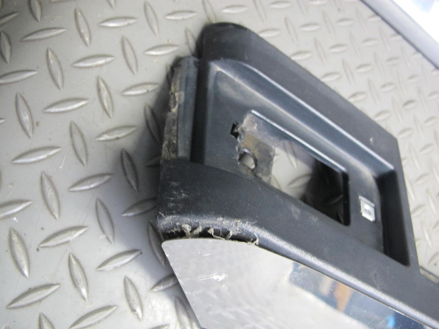 2003-2009 Hummer H2 Front Right & Left Side Roof Rack Rail Cover  Molding Set