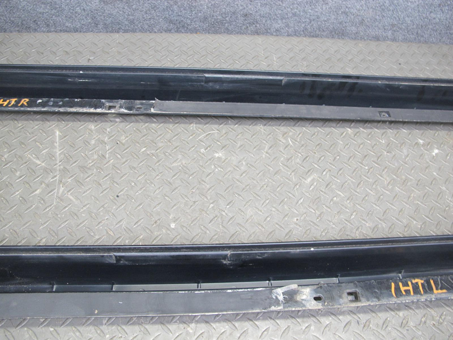 2003-2009 Hummer H2 Front Right & Left Side Roof Rack Rail Cover  Molding Set
