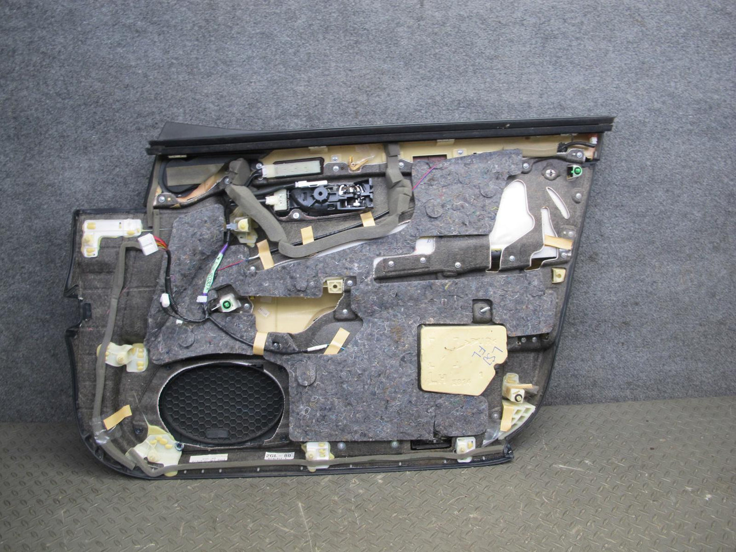 2008 Lexus UVF46L LS600hL Set of 2 Front Left & Right Interior Door Panel OEM