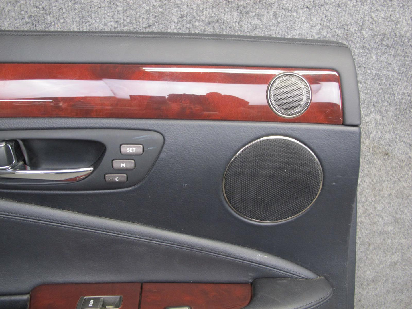 2008 Lexus UVF46L LS600hL Set of 2 Rear Left & Right Interior Door Panel OEM
