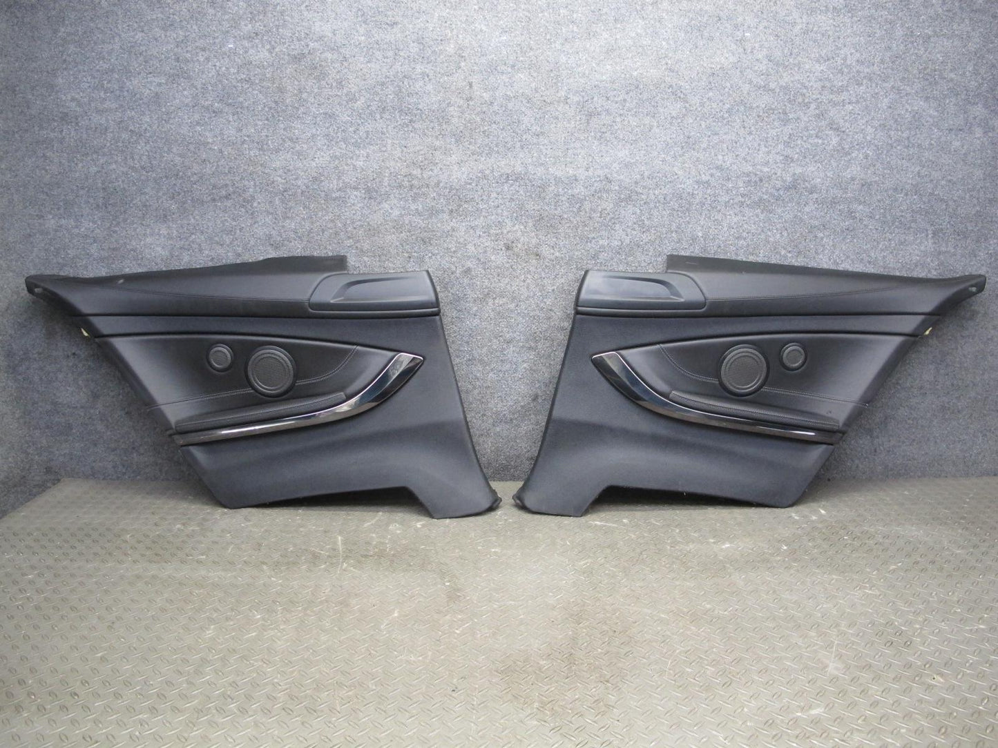 2015-2019 BMW F82 M4 Coupe Rear Quarter Interior Trim Cover Panel Set of 2