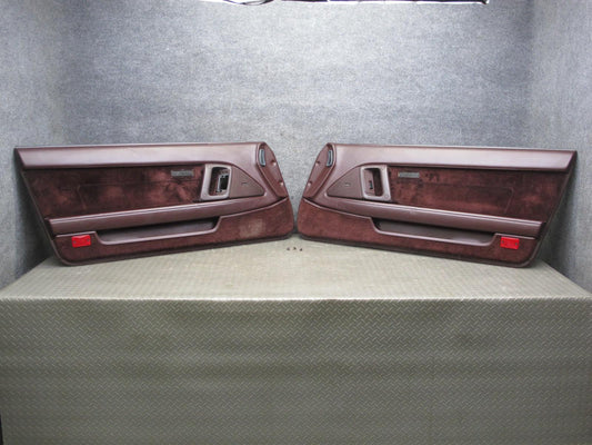 86-90 Toyota Supra MK3 Set of 2 Left & Right Door Interior Trim Cover Panel OEM