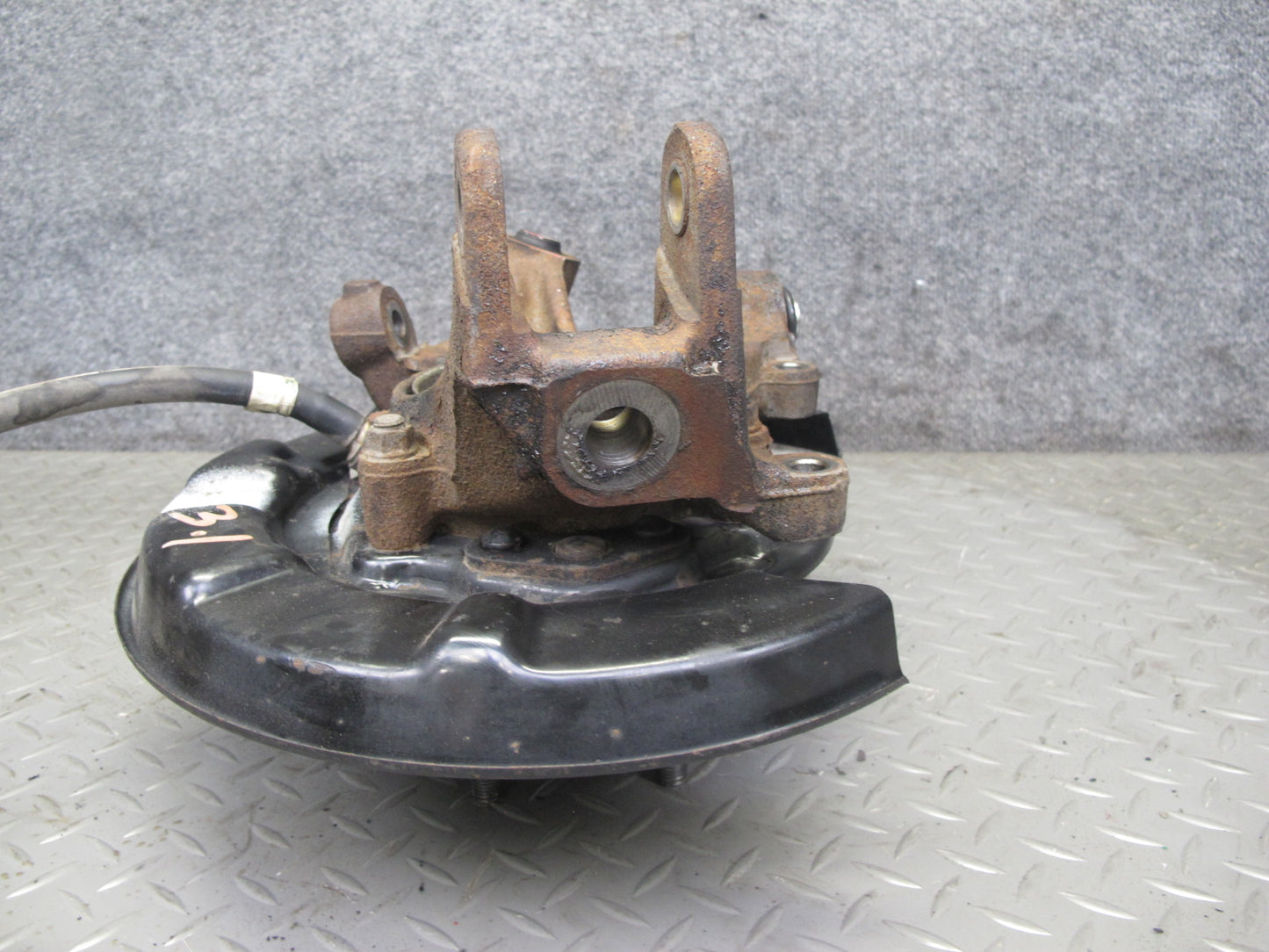 86-92 Toyota Supra MK3 Rear Left Spindle Knuckle Wheel Hub Bearing 106K OEM