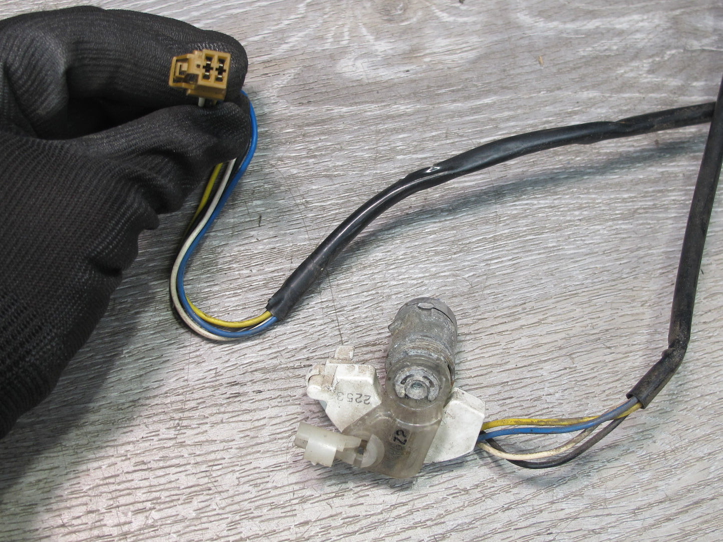 90-93 Nissan 300ZX Z32 Coupe A/T Ignition Door Glove Trunk Lock KEY Set OEM