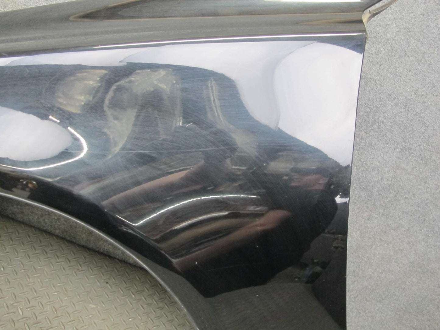 07-12 Lexus UVF46L LS600h LS460 Front Left Fender Shell Panel Obsidian OEM