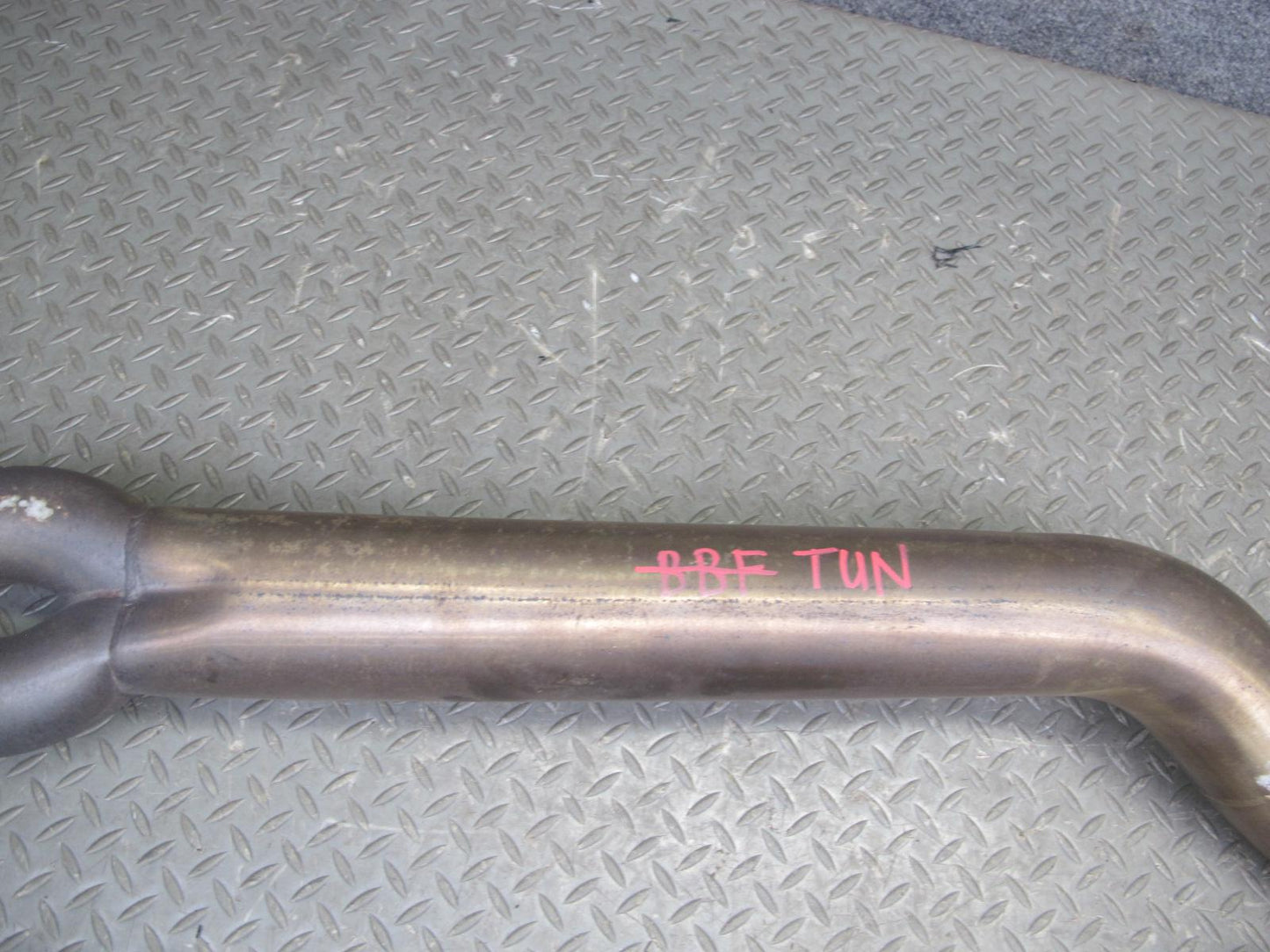 15-20 BMW F80 F82 M3 M4 S55 Center H Exhaust Pipe Active Autowerke
