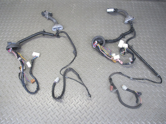 2007 Nissan 350Z Z33 Set of 2 Left & Right Door Wire Wiring Harness OEM