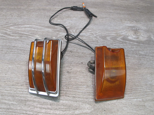 2003-2009 Hummer H2 Front Roof Clearance Marker Light Lamp Set of 2