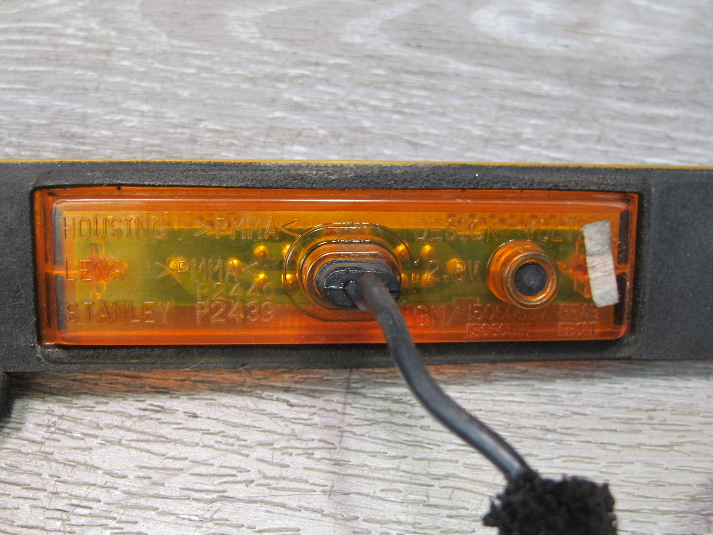 2003-2009 Hummer H2 Front Left & Right Side Marker Lamp Light Set