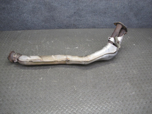 86-92 Toyota Supra MK3 7MGE NON Turbo Front Exhaust Pipe w Heat Shield Assy OEM
