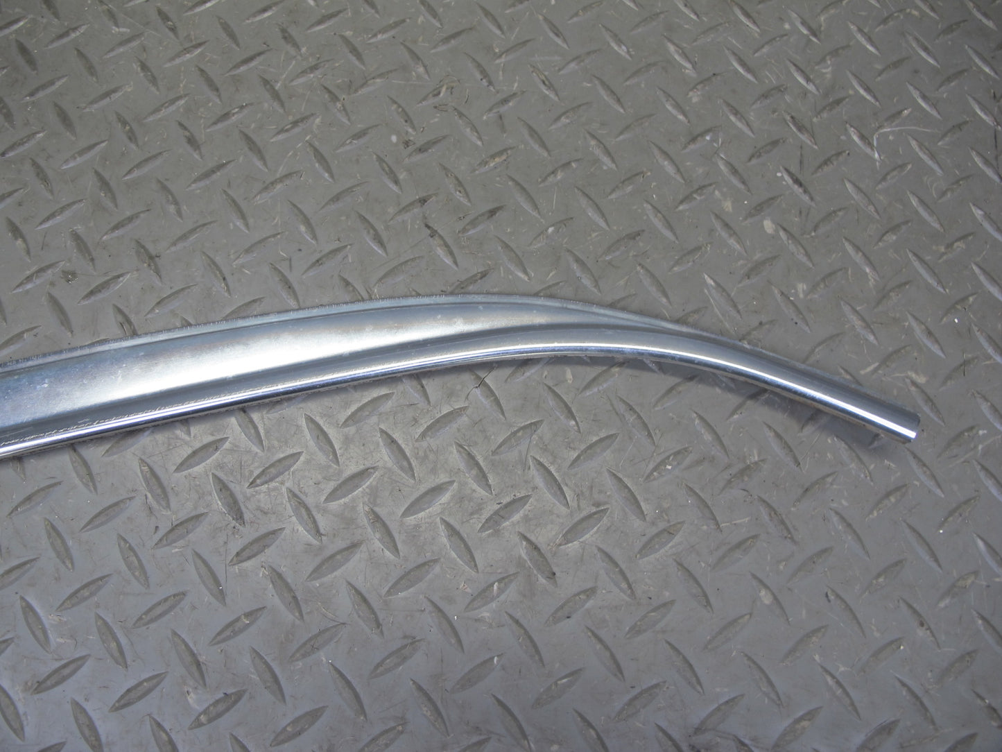 75-85 Mercedes W123 Set of 2 Roof Right Chrome Trim Molding Cover Panel OEM