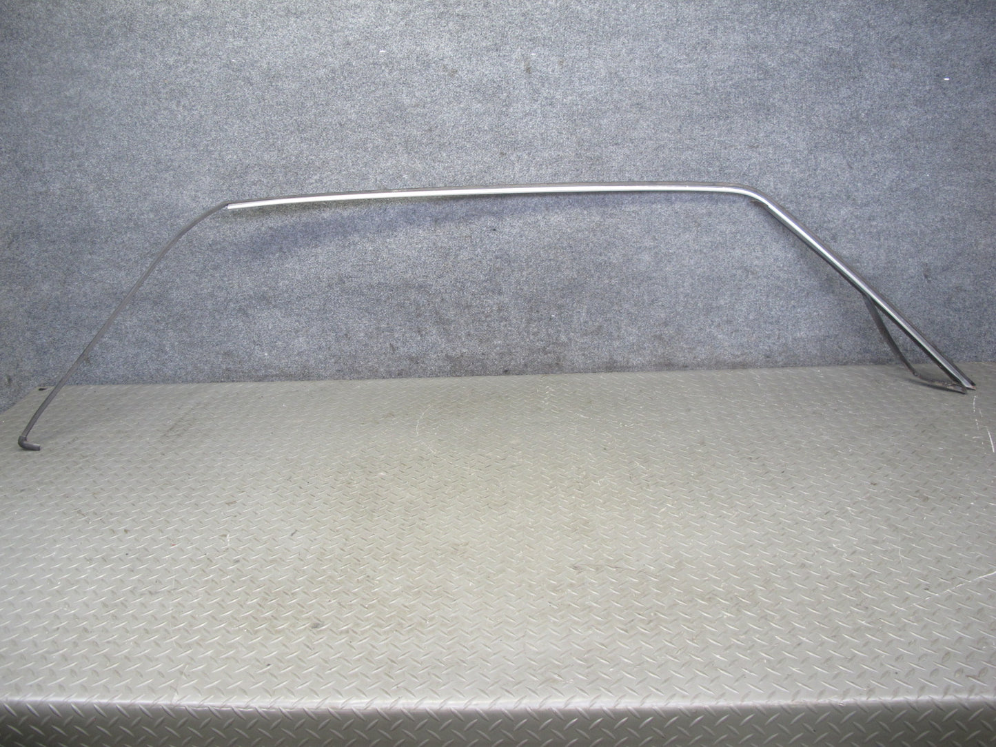 75-85 Mercedes W123 Set of 2 Roof Right Chrome Trim Molding Cover Panel OEM