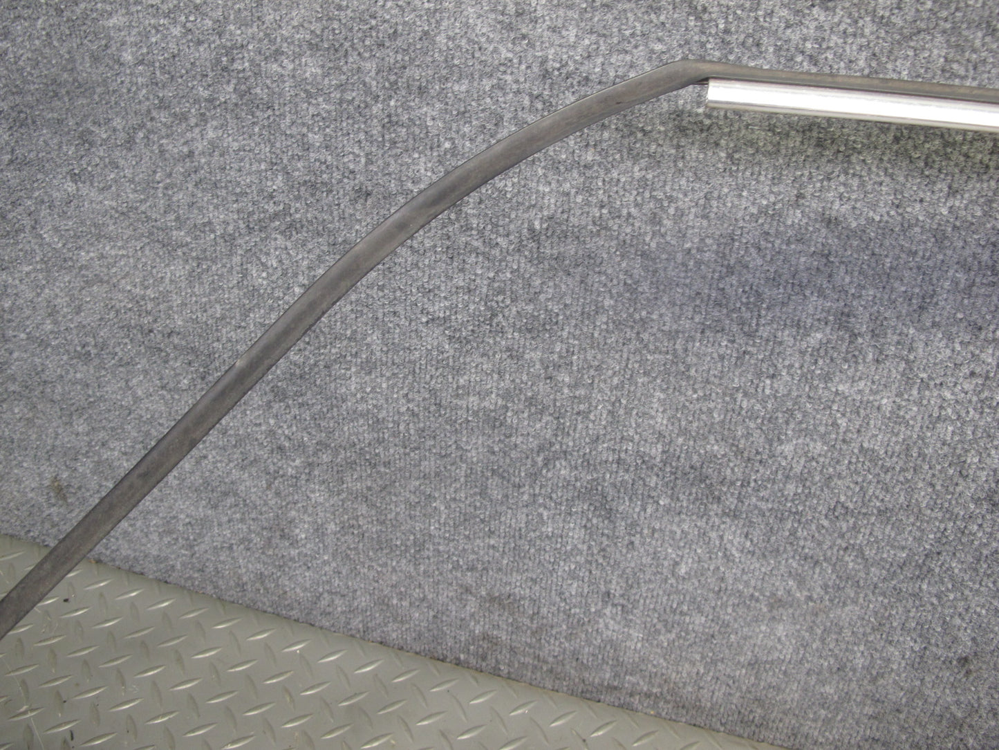 75-85 Mercedes W123 Set of 2 Roof Right Chrome Trim Molding Cover Panel OEM
