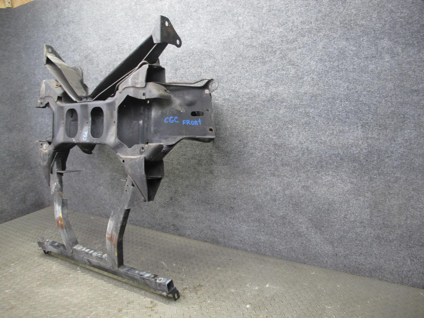 92-96 Chevrolet Corvette C4 Front Engine Crossmember Subframe w Impact Bar OEM