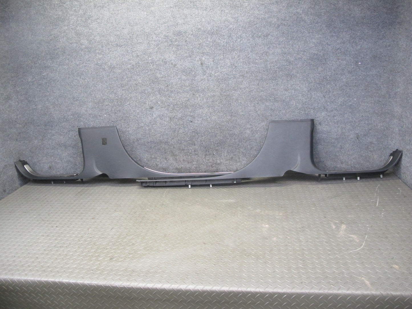 2003-2010 Porsche Cayenne 955 Front Door Scuff Sill Plate Trim Panel Set of 2