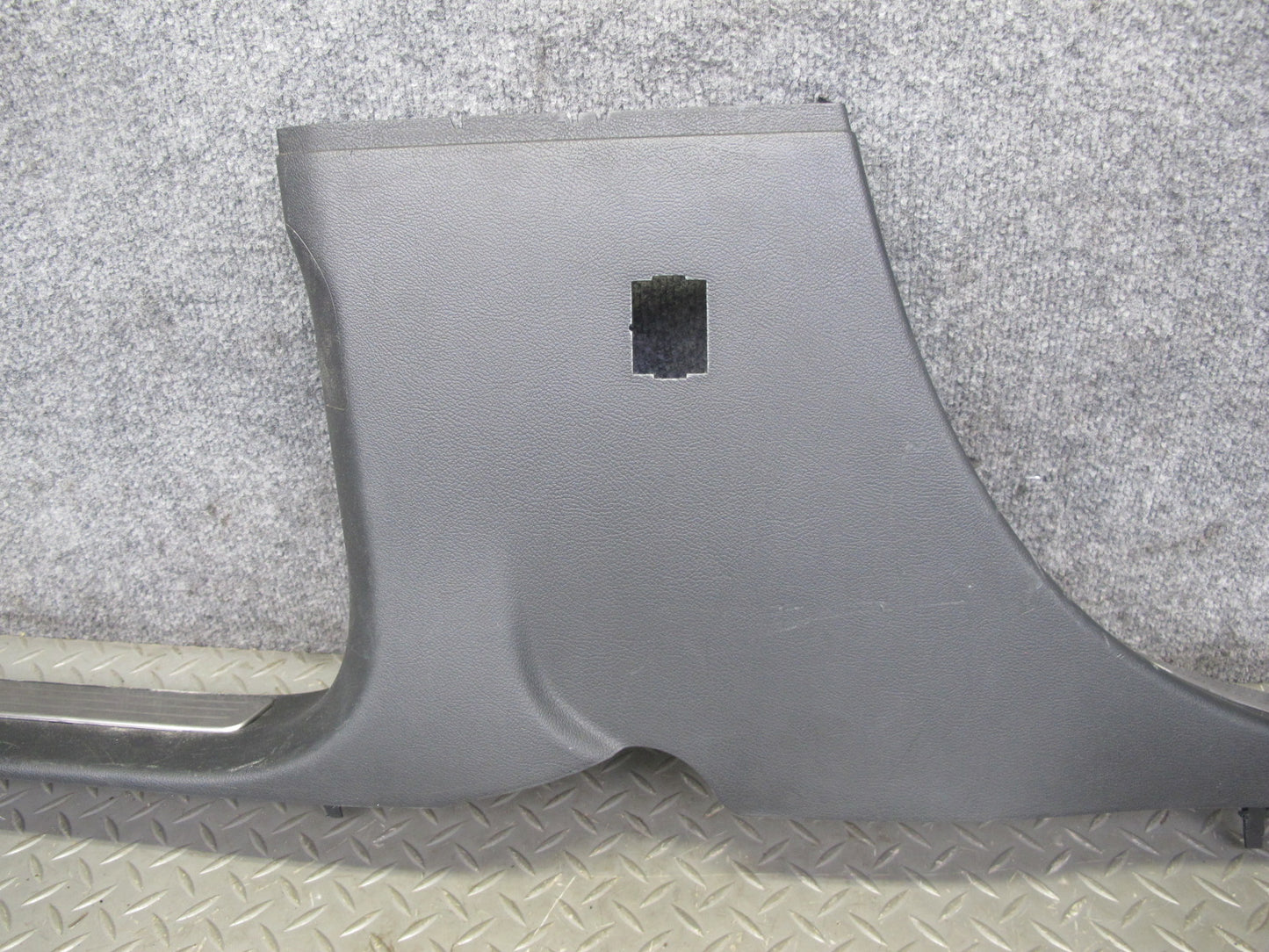 2003-2010 Porsche Cayenne 955 Front Door Scuff Sill Plate Trim Panel Set of 2
