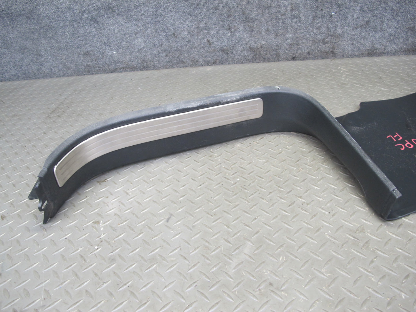 2003-2010 Porsche Cayenne 955 Front Door Scuff Sill Plate Trim Panel Set of 2