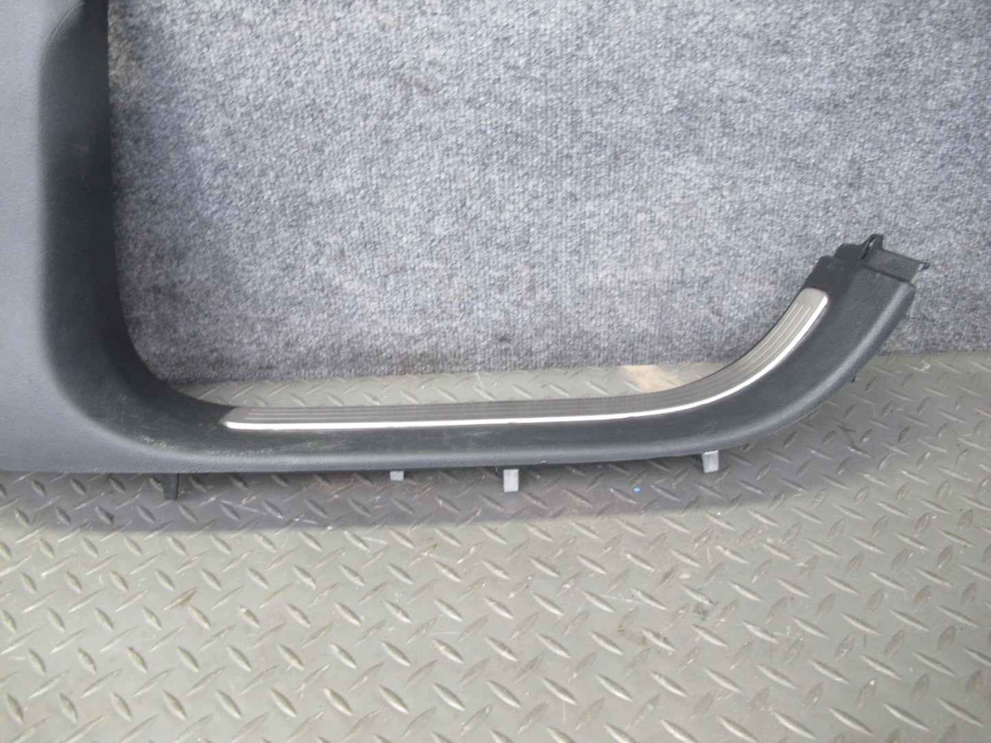 2003-2010 Porsche Cayenne 955 Front Door Scuff Sill Plate Trim Panel Set of 2