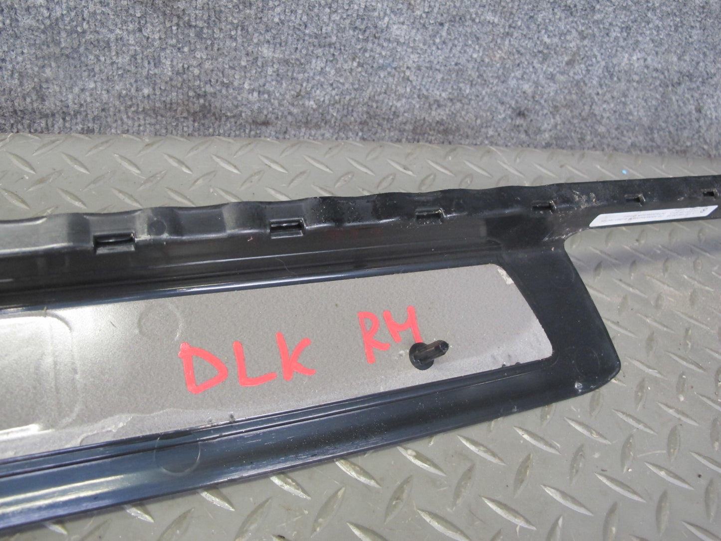 12-20 Mercedes R172 SLK SLC Left Right Side Door Sill Scuff Step Trim Panel Set