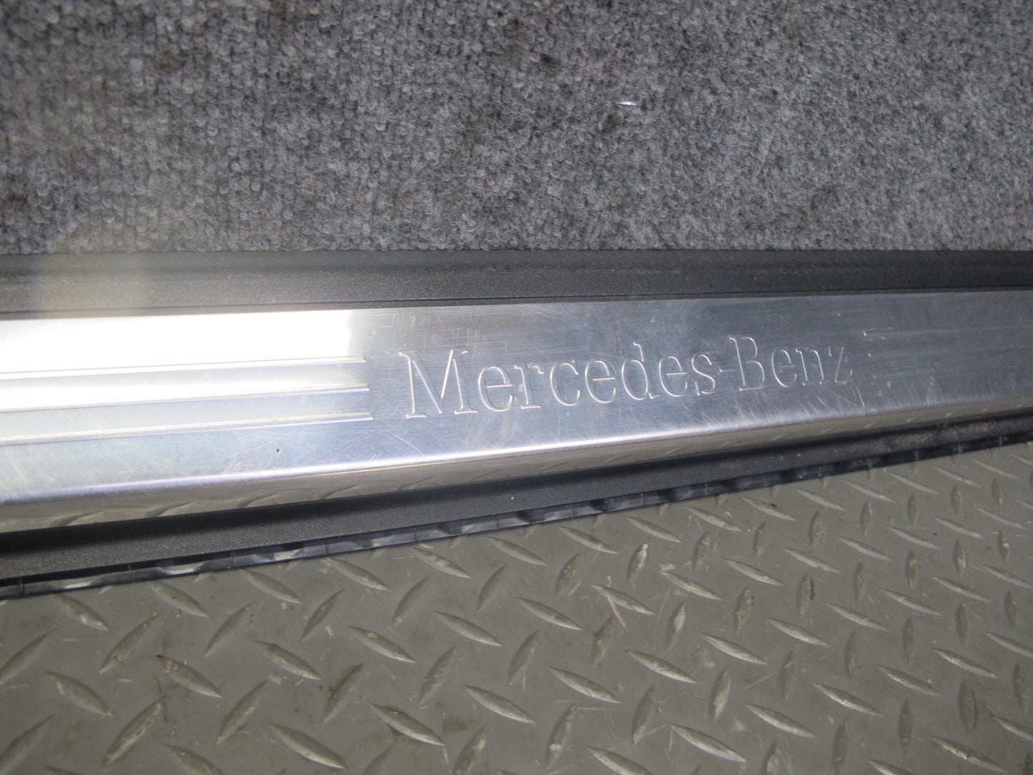 12-20 Mercedes R172 SLK SLC Left Right Side Door Sill Scuff Step Trim Panel Set