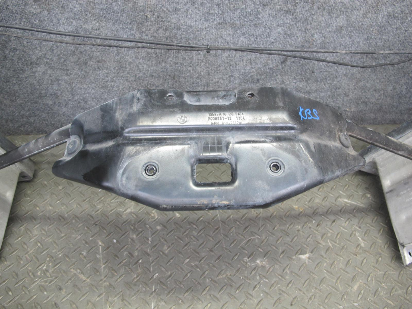 2006-2010 BMW E63 E64 Front Radiator Core Support Mount w Reinforcement Brackets