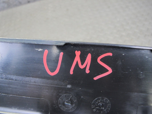 86-91 Mercedes W126 S-class Rear Trunk Scuff Plate Trim Panel 1266981189 OEM