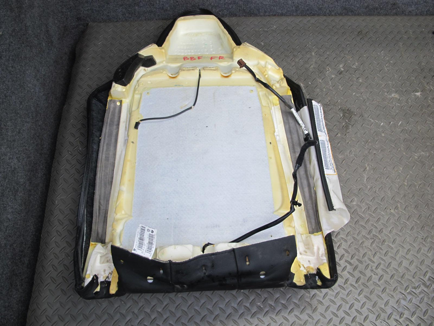 2015-2017 BMW F82 M4 Front Right Seat Upper Leather Cushion