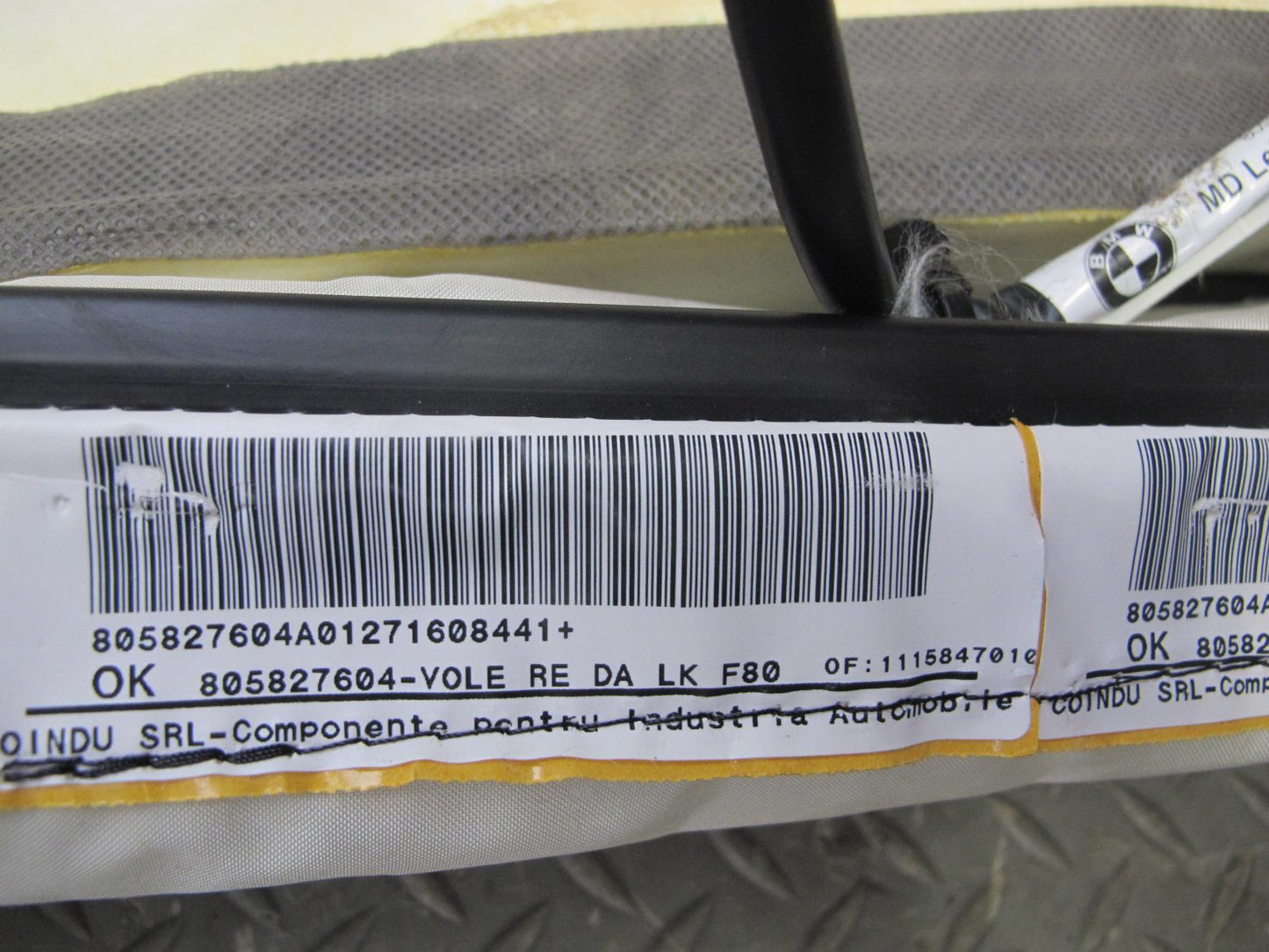 2015-2017 BMW F82 M4 Front Right Seat Upper Leather Cushion