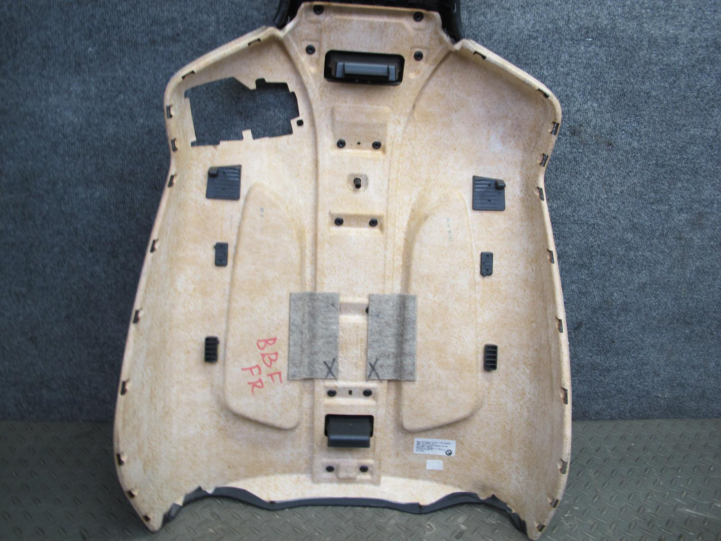 2015-2017 BMW F82 M4 Front Right Seat Back Trim Cover Panel 8058320