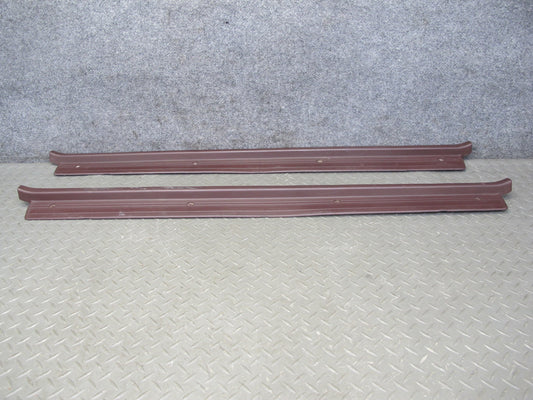 86-88 Toyota Supra MK3 Set of 2 Left & Right Door Scuff Sill Trim Plate OEM