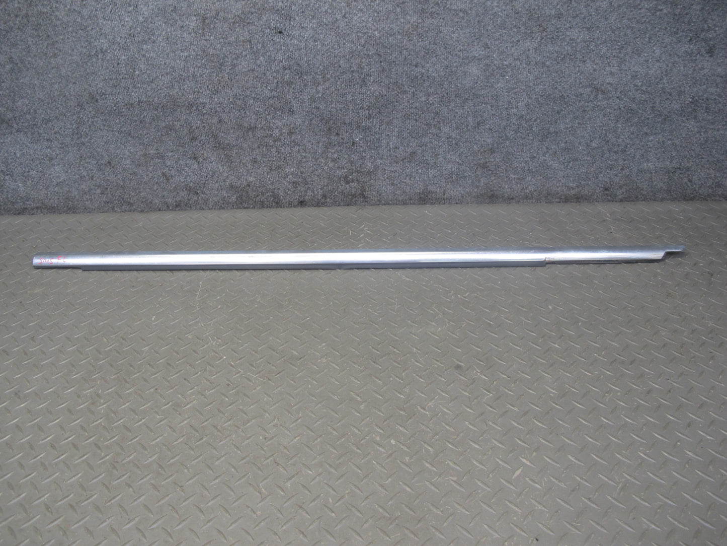 07-13 Mercedes W221 Front & Rear Left Door Window Molding Weatherstrip Set OEM