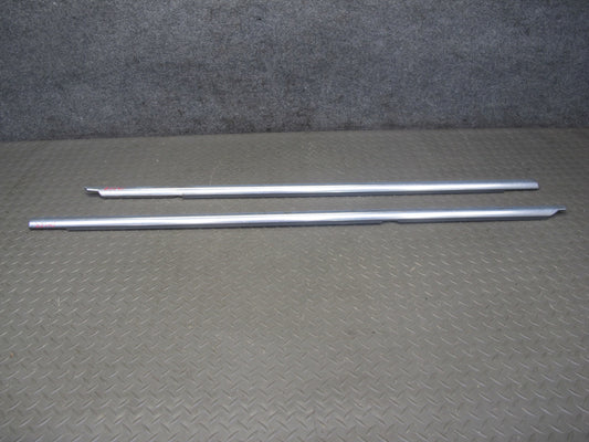 07-13 Mercedes W221 Right Front & Rear Door Window Molding Weatherstrip Set OEM