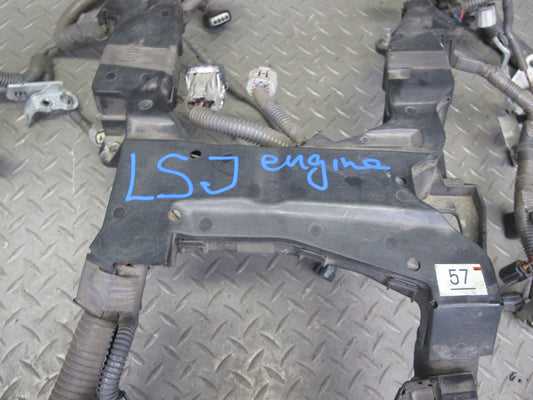 08-09 Lexus UVF46 LS600hL 2UR-FSE Engine Wire Wiring Harness Fuse Box Set OEM