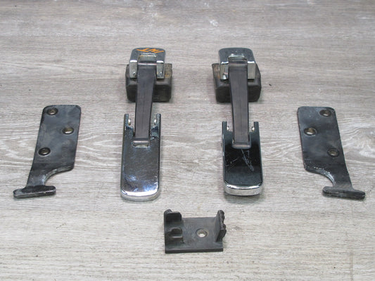 2003-2009 Hummer H2 Front Left & Right Hood Bonnet Latch Lock Strap Support Set