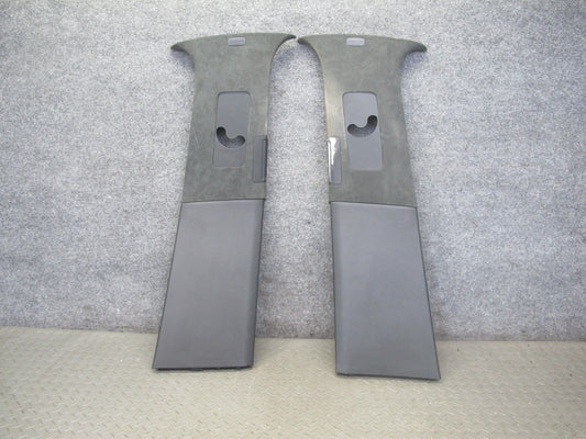 2003-2010 Porsche Cayenne 955 Interior B Pillar Upper Trim Cover Panel Set of 2