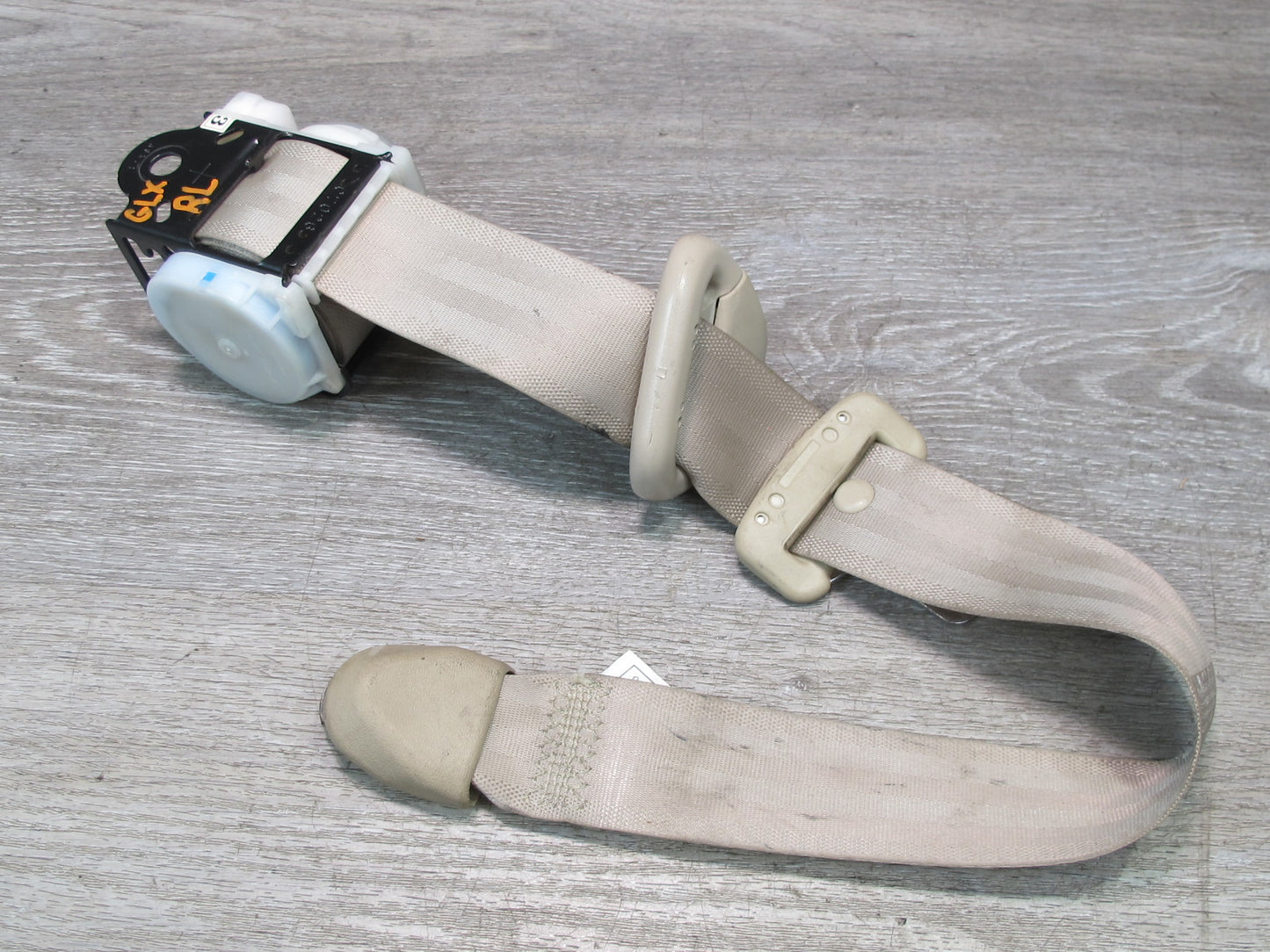 03-05 LEXUS LX470 REAR 3RD ROW RIGHT & LEFT SIDE SEATBELT RETRACTOR SET OEM